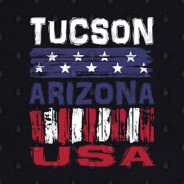 Tucson Arizona USA T-Shirt by Nerd_art